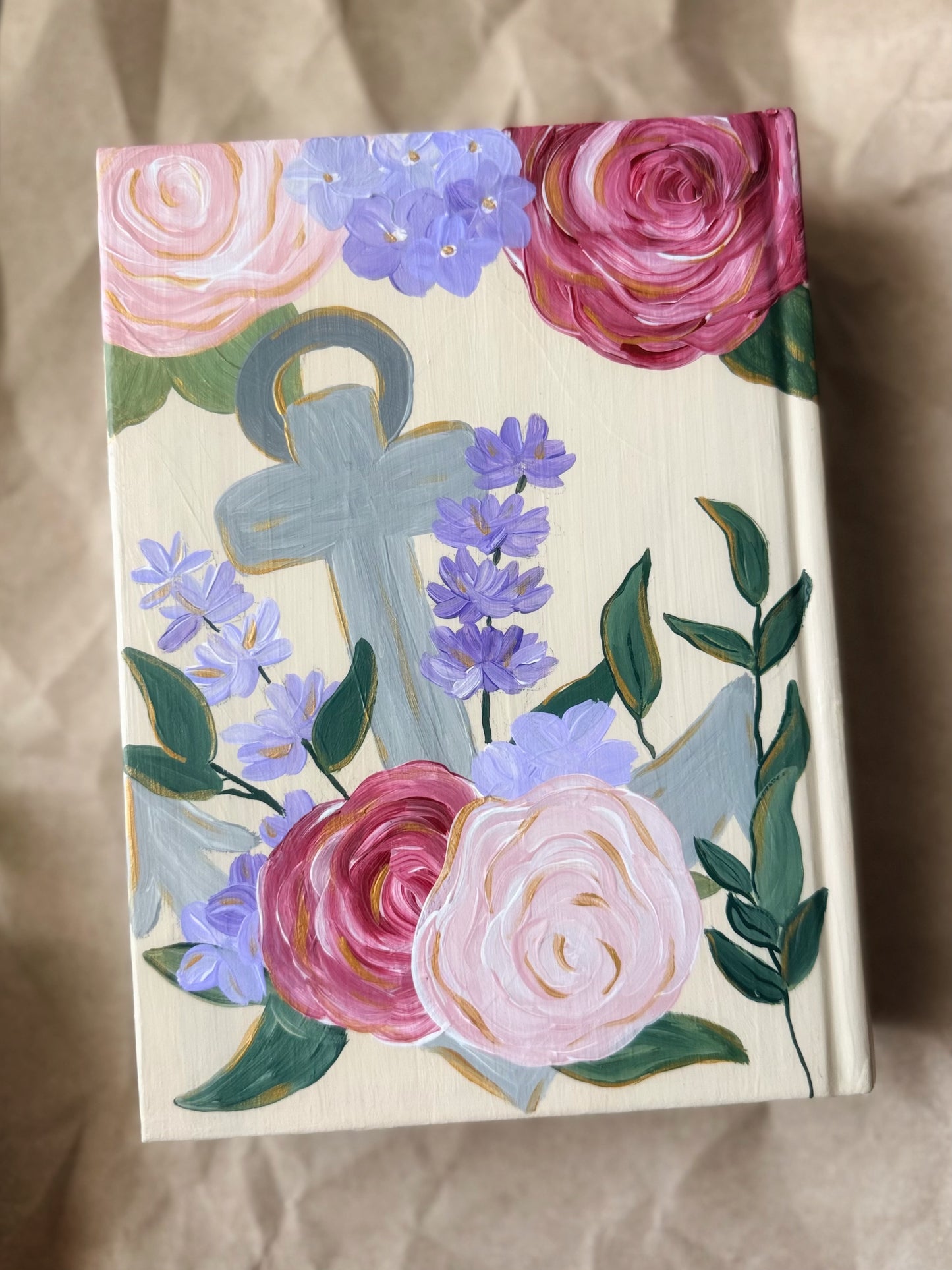 Custom Hand Painted Bible