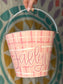 Easter Bucket Hand Painted