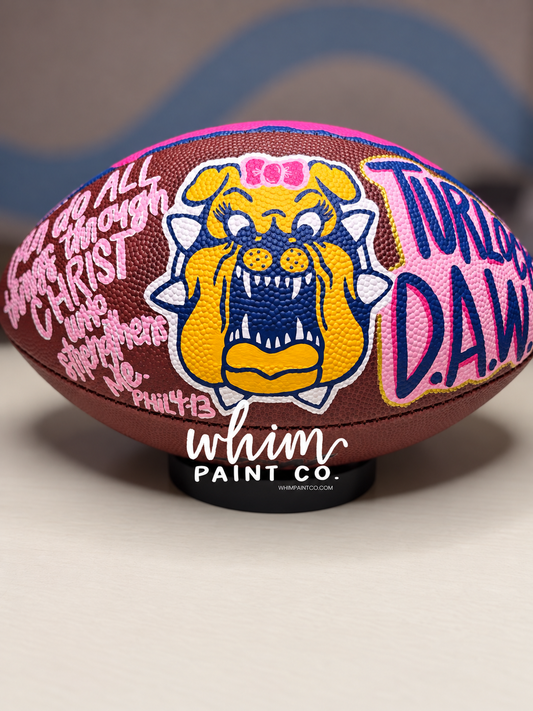 Painted Sports Balls