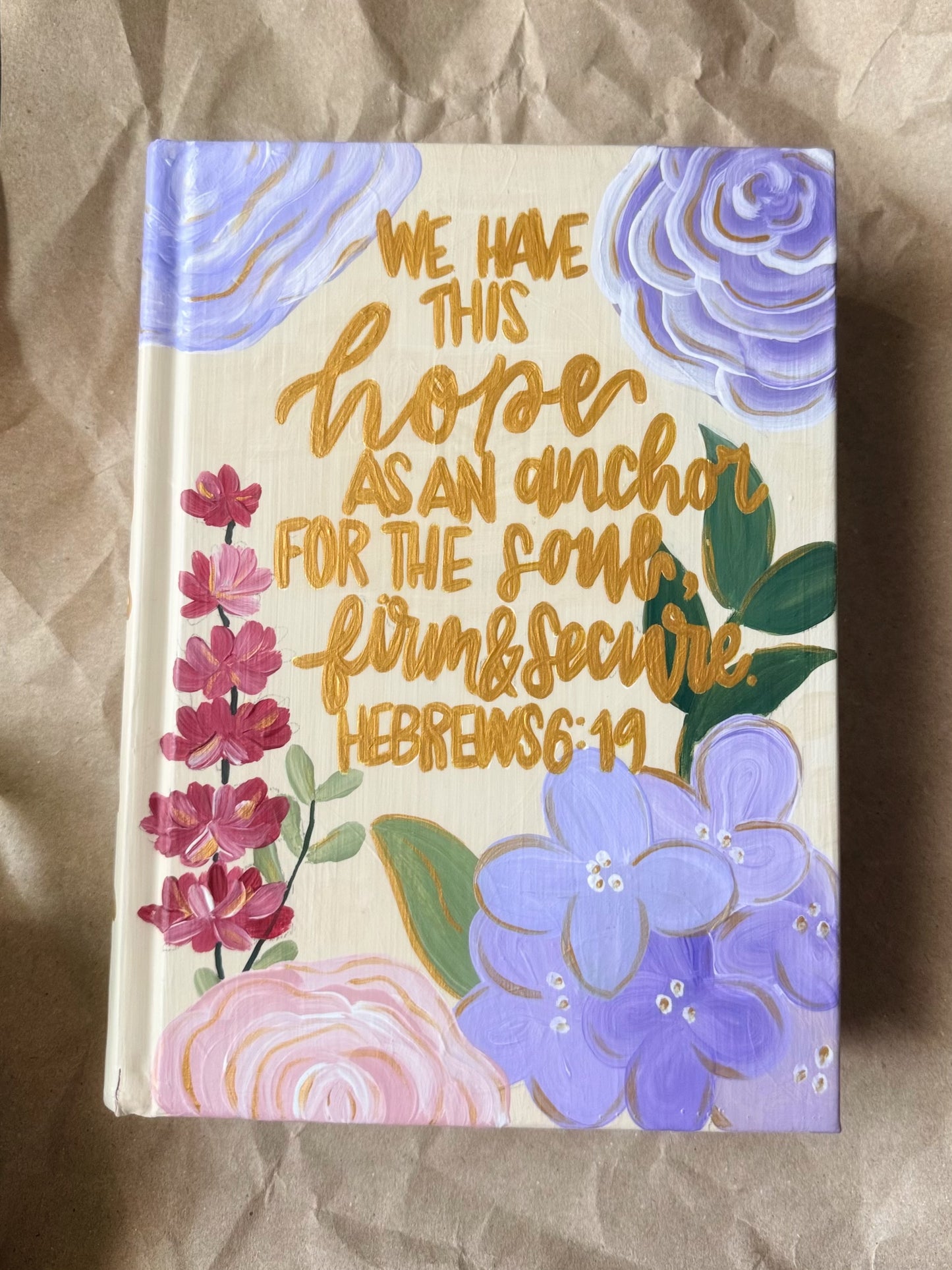 Custom Hand Painted Bible