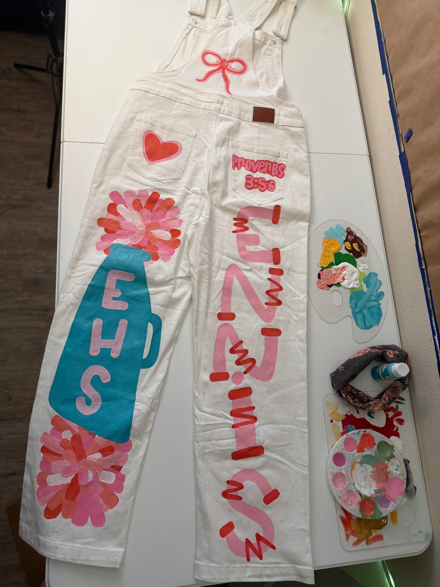 Custom Denim Jeans- Hand Painted