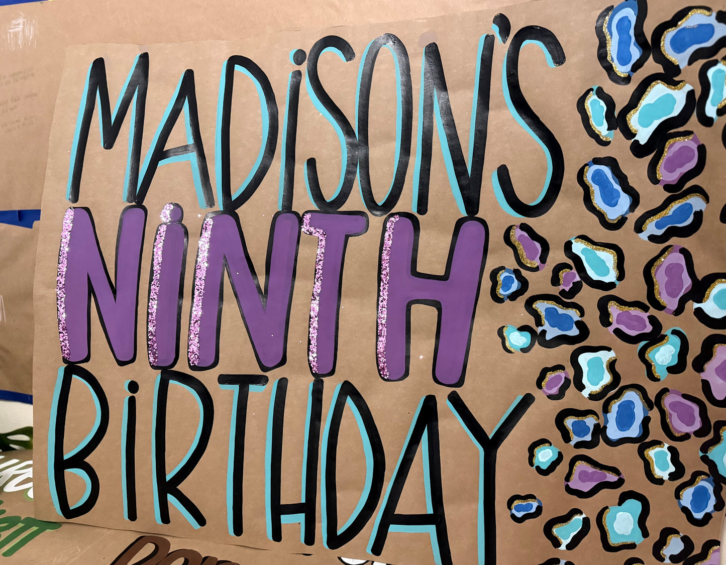 Custom Birthday Banner