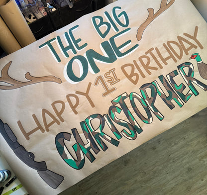 Custom Birthday Banner