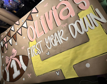 Custom Birthday Banner