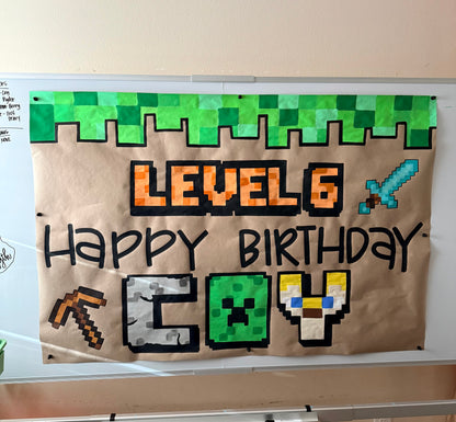 Custom Birthday Banner