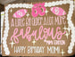 Custom Banner Painted Poster Thick Kraft Paper Grommets New to the Club