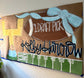 Custom Banner Painted Poster Thick Kraft Paper Grommets New to the Club