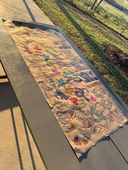 Custom Coloring Sheet Giant Coloring Sheet Event Activity Banner Butcher Paper Coloring Book