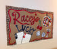 Birthday Banner Custom Hand Painted Kraft Butcher Paper Sign Personalized Party Decor