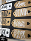 Custom Hand-Written Gift Tags — Personalized Name Tags for Gifts, Stockings & Party Favors