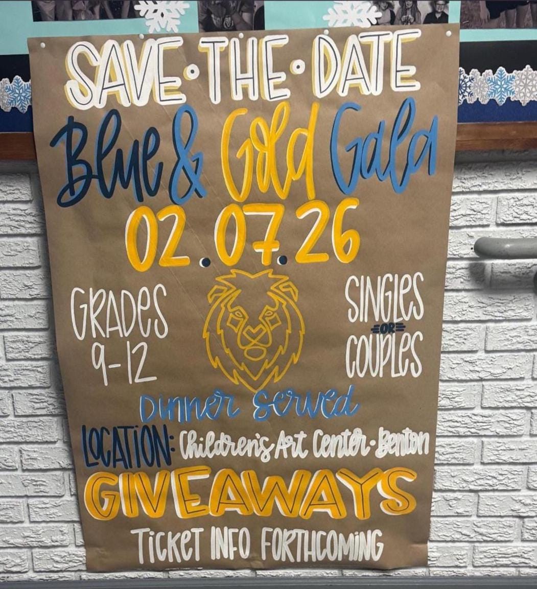 Custom Event Banner Sign Poster Party Gala Dance Business Graduation Personalized Butcher Paper Decor