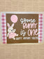 First Birthday Banner Hand Painted Kraft Butcher Paper Sign Personalized Party Decor