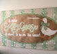 Custom Baby Shower Banner: Hand Painted Kraft Paper Party Decor, Silly Goose