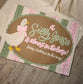 Custom Baby Shower Banner: Hand Painted Kraft Paper Party Decor, Silly Goose
