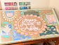 Custom Birthday Banner: Cheerleader Party Decor, Thick Kraft Paper