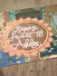 Custom Banner Sign Poster Hand Painted Party Personalized Butcher Paper Decor