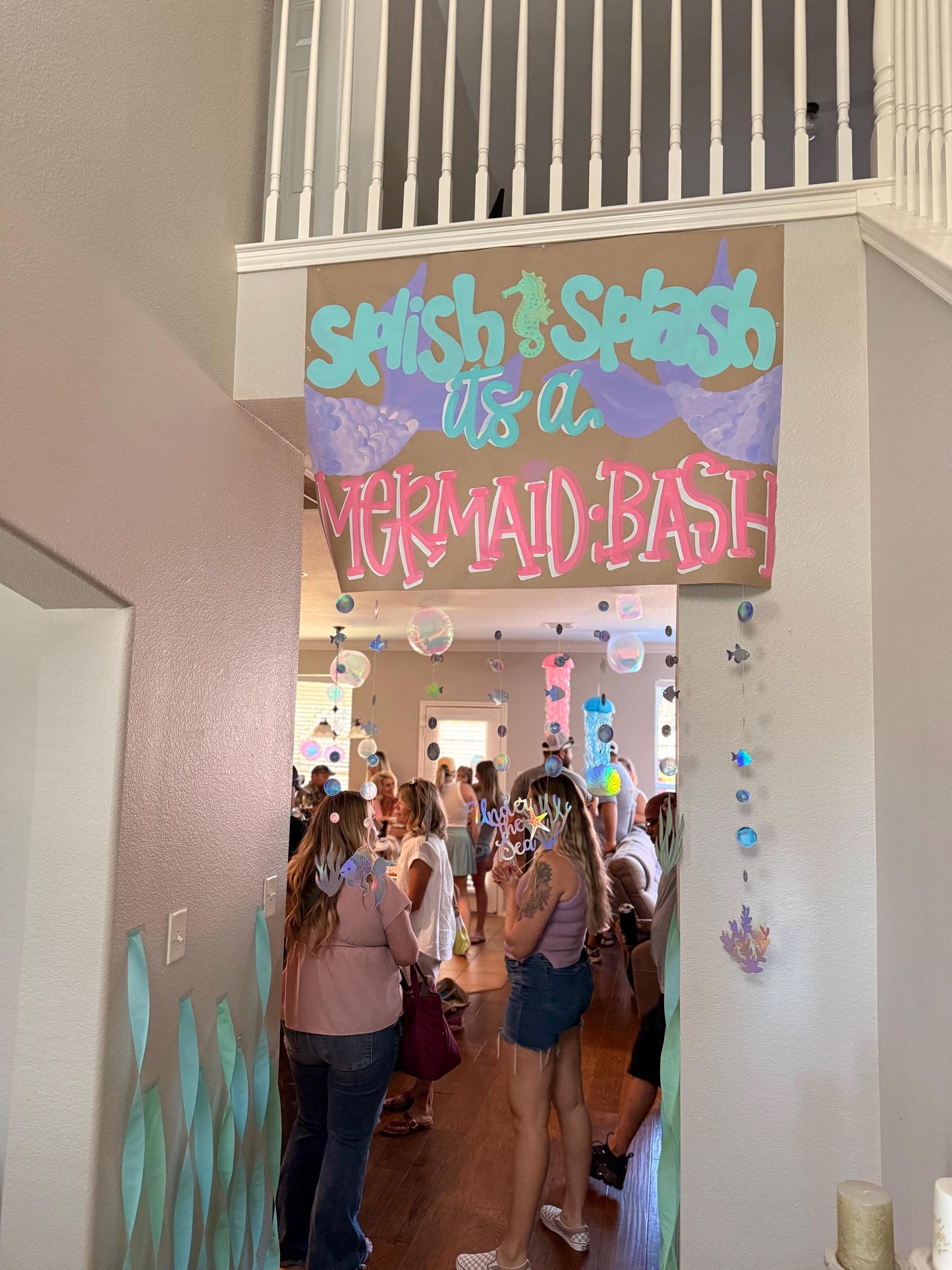 Custom Birthday Banner: Cheerleader Party Decor, Thick Kraft Paper