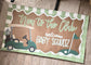 Custom Baby Shower Banner: Hand Painted Kraft Paper Party Decor, Silly Goose