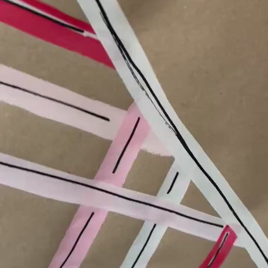 Valentine’s Banner Custom Hand Painted Sign Poster Party Butcher Paper Decor